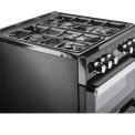 Belling Cookcentre 60 DF EU zwart gas fornuis - 60 cm. breed