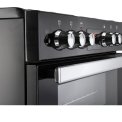 Belling Cookcentre 60 DF EU zwart gas fornuis - 60 cm. breed