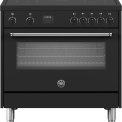 Bertazzoni MPL95I1ENNC inductie fornuis - all black