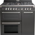Boretti CFBG903AN antraciet gas fornuis met 3 ovens