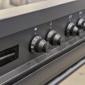 Boretti MLI95BMAT inductie fornuis met 5 inductie zones - antraciet