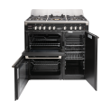 Foto van de Boretti CFBG903ZW/2 met geopende ovens