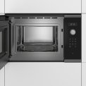 Bosch BFL554MS0 inbouw magnetron - zwart