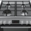 Bosch HGD74W555N rvs fornuis