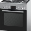 Bosch HGD74W555N rvs fornuis