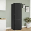 Bosch KGN39VXCT vrijstaande koelkast - blacksteel - nofrost
