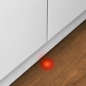 Met de infoLight functie op de SMV46MX03E heeft u een rood lichtje op de vloer welke de status van het programma weergeeft