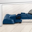 Bosch BCHF216S blauwe 2-in-1 steel-/kruimelzuiger / stofzuiger