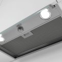 De Bosch DBB66AF50 inbouw afzuigkap is voorzien van heldere LED verlichting voor goed zicht