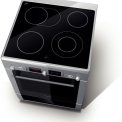 De Bosch HCE754853 fornuis RVS heeft een oven met een inhoud van 67 liter