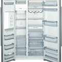 De Bosch KAD62S21 koelkast Glass-white heeft een totale netto-inhoud van 528 liter