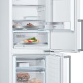 Bosch KGE36EWCP koelkast wit - 186 cm. hoog