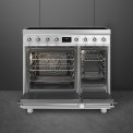 Smeg C92IMX2 inductie fornuis met dubbel oven - rvs