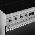 Smeg C92IMX2 inductie fornuis met dubbel oven - rvs