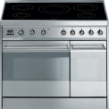 Smeg C92IPX8 inductie fornuis met dubbele oven