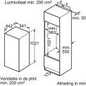 Constructa CK64305 koelkast