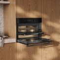 Atag CX8471D inbouw oven met magnetron - zwart glas