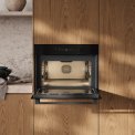 Atag CX8471D inbouw oven met magnetron - zwart glas