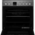 De Etna FKV761RVS beschikt over een ruime oven met een inhoud van 65 liter