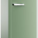 Etna KVV7154GRO groene koelkast - retro jaren 50 koelkast