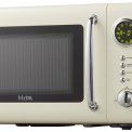 De ETNA SMV520BEI is uitgevoerd in de kleur beige en heeft een retro jaren 50 vormgeving
