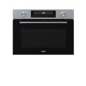 Etna CM450RVS inbouw oven met magnetron - nis 45 cm. - roestvrijstaal