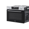 Etna CM450RVS inbouw oven met magnetron - nis 45 cm. - roestvrijstaal