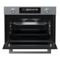 Etna CM450RVS inbouw oven met magnetron - nis 45 cm. - roestvrijstaal