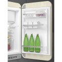 Smeg FAB10RCR5 koelkast creme - rechtsdraaiend