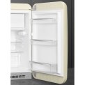 Smeg FAB10RCR5 koelkast creme - rechtsdraaiend