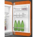 Smeg FAB10ROR5 koelkast oranje - rechtsdraaiend