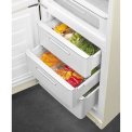 Smeg FAB32LCR5 koelkast crème - linksdraaiend