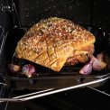 Het handige Handy-Reck dat met de ovendeur mee buiten het FALCON Classic 100 inductie fornuis komt