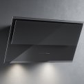 Falmec VERSO85BL wand afzuigkap - zwart glas - 85 cm breed