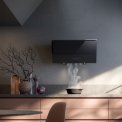 Falmec VERSO85BL wand afzuigkap - zwart glas - 85 cm breed