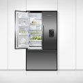 Fisher & paykel RF540ADUSB5 side-by-side koelkast - blacksteel