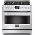 Fulgor Milano FF36GG gas fornuis met gasoven