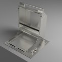 Fulgor Milano FOBQ 601 TY G X inbouw teppanyaki bbq - rvs
