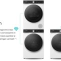 Hisense DH5S102BW warmtepomp droger