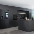 Hisense RQ760N4IFE blacksteel side-by-side koelkast