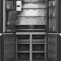 Hisense RQ760N4IFE blacksteel side-by-side koelkast