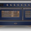 Ilve MI127NE3/MB inductie fornuis - blauw - 120 cm. breed
