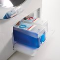 Het TwinDos wasmiddel systeem zorgt voor automatische dosering van twee wasmiddel soorten