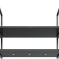 Novy 15005 afzuigkap eiland - Pureline Frame 90 cm Zwart