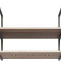 Novy 15011 afzuigkap eiland - Pureline Frame 90 cm zwart