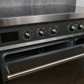 Smeg C92IMAN9 inductie fornuis met 2 ovens - antraciet - outlet