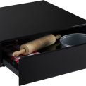 Pelgrim AL814MAT inbouw matzwart warmhoudlade