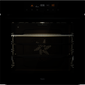 Pelgrim OPC560ZWA inbouw oven - zwart - pyryolyse - AirFryer