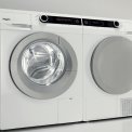 Deze Pelgrim PWM120WIT wasmachine is perfect te combineren met bijpassende droger
