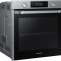 Praktisch is het ondersteunende display op de Samsung NV75K5571BS oven